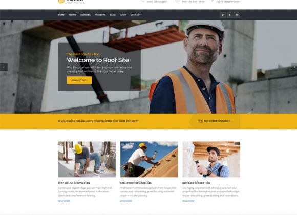 Roof – Construction Theme